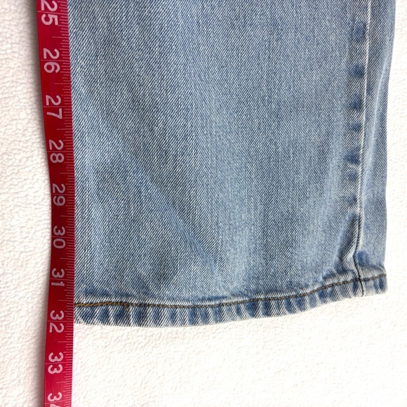 Vintage Levi’s 505 Retro Med Wash Faded Slim Straight Mens Jeans Size 40/32 - Picture 15 of 15